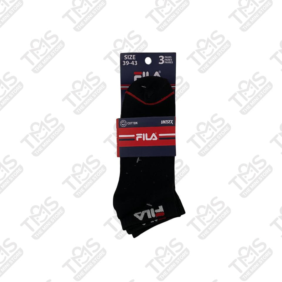 Branded F-i-l-a Ankle Socks 2 (Pack Of 3)