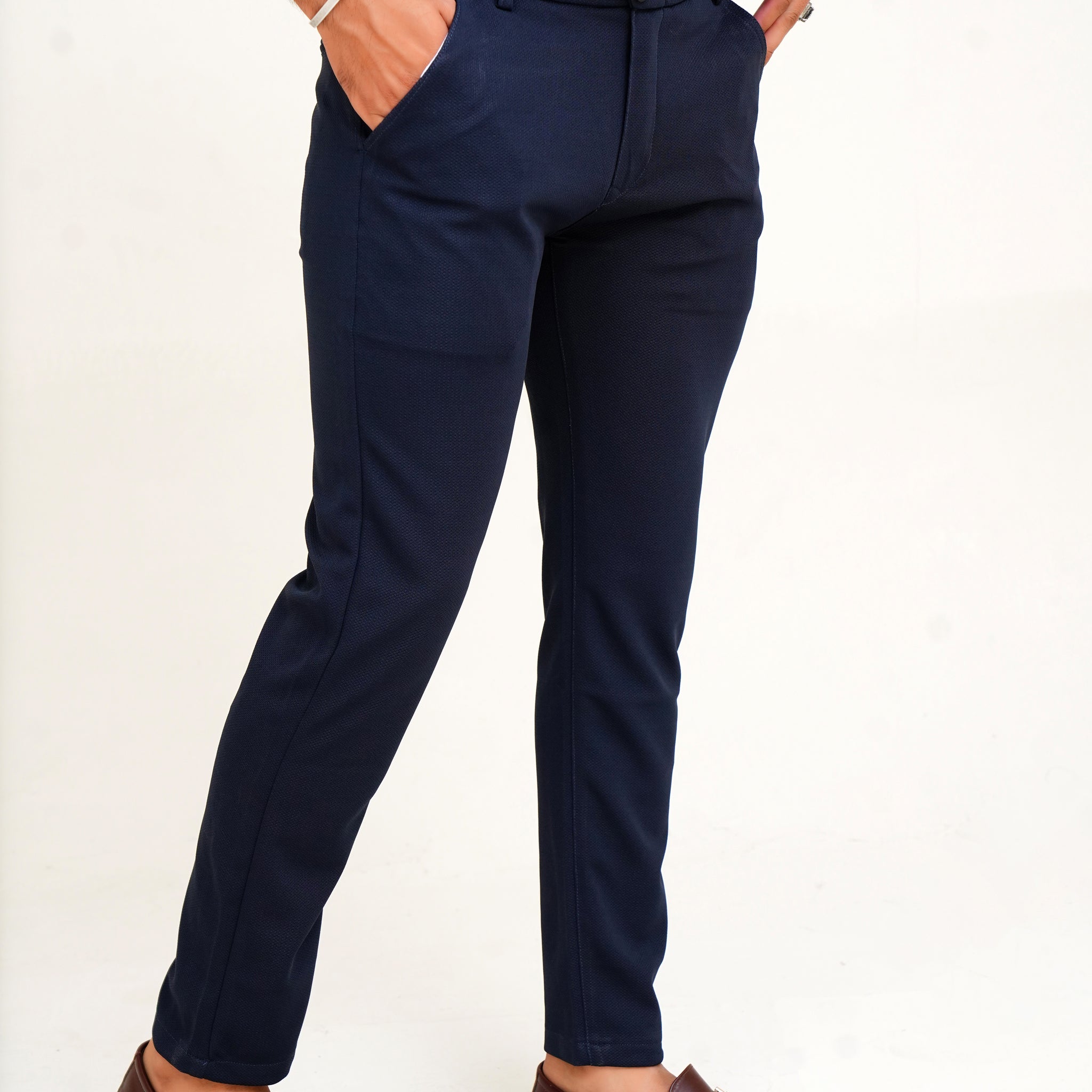 Rich Blue - Popcorn Pant