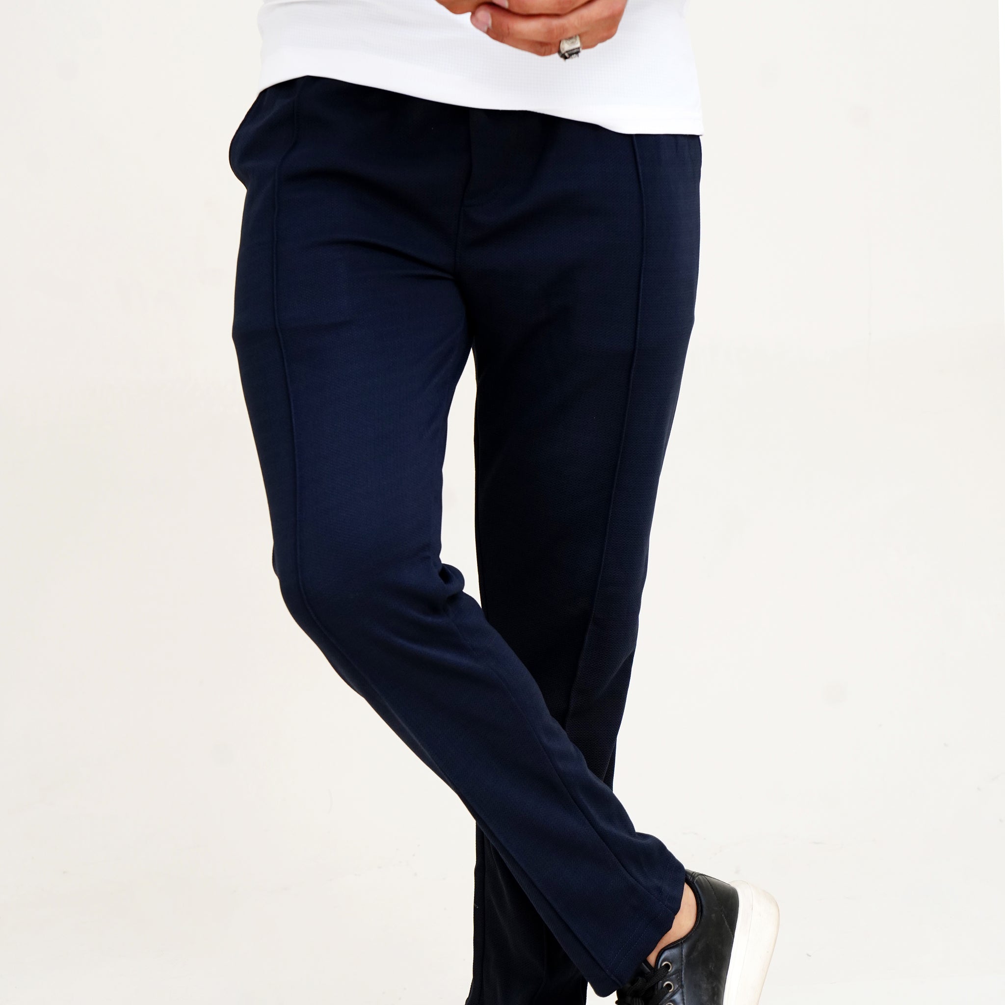 Blue - Stripe Line Trouser