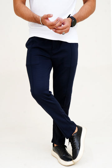 Blue - Stripe Line Trouser