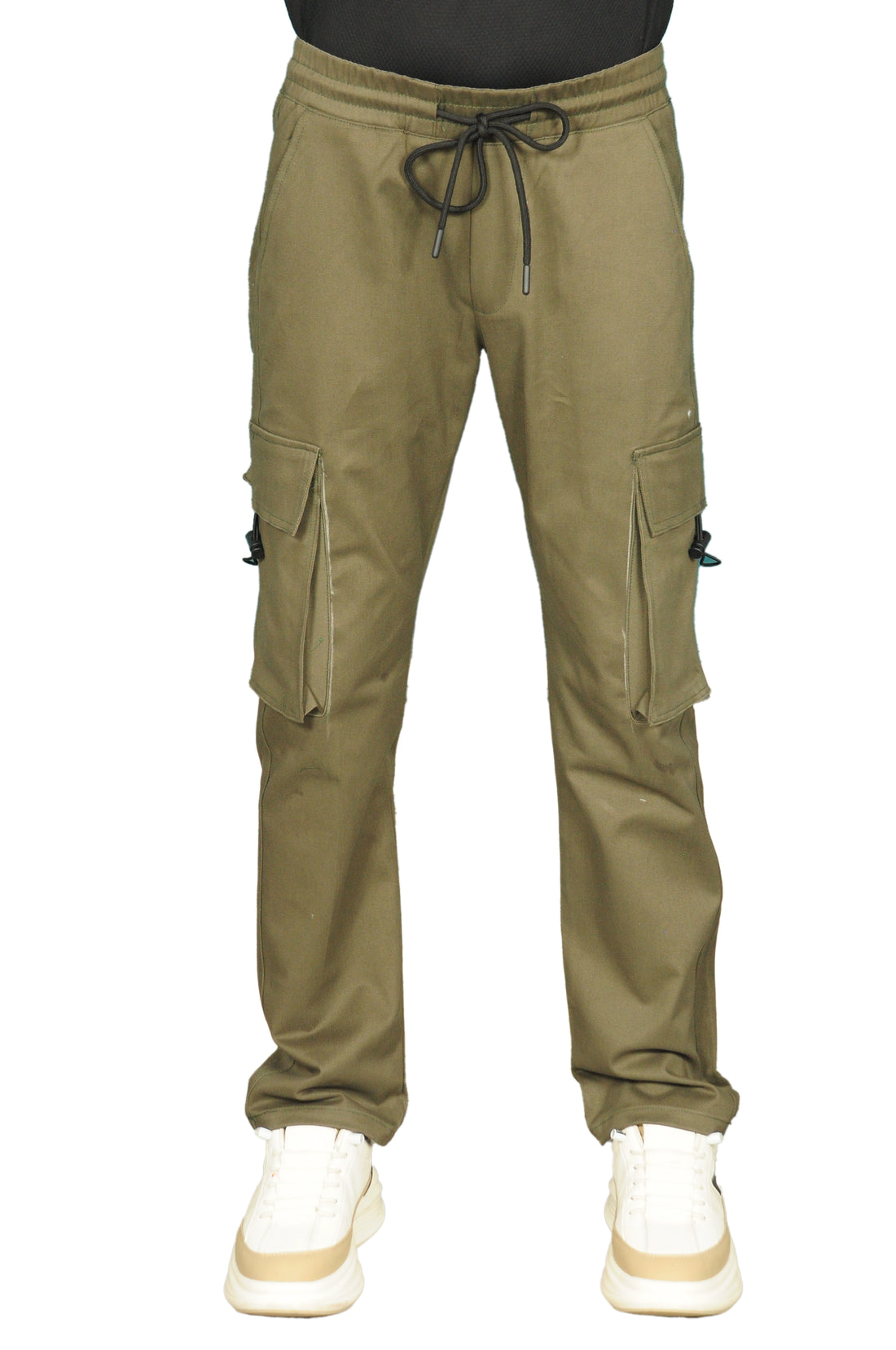 Olive Green - Premium Cargo Trousers