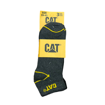 Branded C-A-T  Ankle Socks (Pack Of 3)