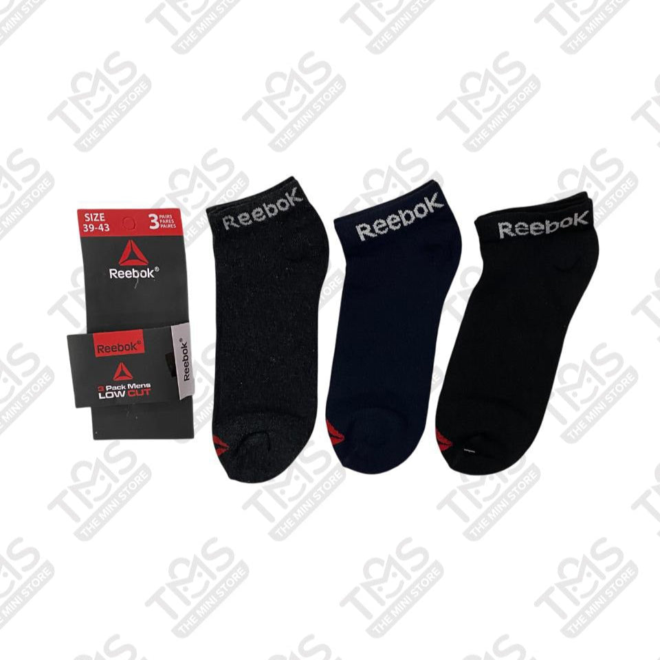 Branded R-E-E-B-O-K  Ankle Socks 1 (Pack Of 3)